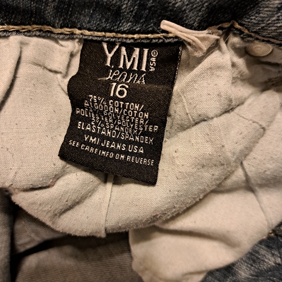 YMI sz 16 bootcut jeans - Picture 3 of 4